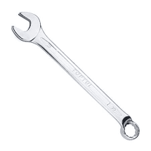 Toptul 6 mm - 32 mm 75° Offset Standard Combination Wrench (Satin Chrome Finished)