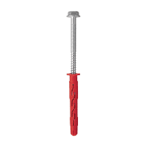 Hilti 10 x 60 mm - 10 x 200 mm HRD-H Hex Head Plastic Frame / Screw Anchor - Galvanized Steel