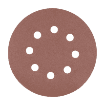 Hogert 125 mm / 5 Inch Dia. 8 Holes Velcro Abrasive Discs