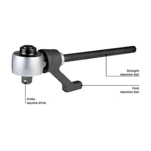 Groz 1500 Nm 1/2 Inch Sq. Drive Torque Multipliers (1:3 Ratio), TQM/1-2/3-4/15