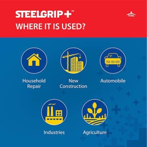 Steelgrip 20 Mtr PVC Insulation Tapes (Pack of 30 Pcs)