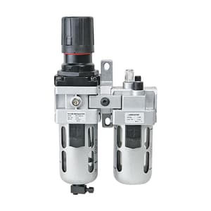 Groz 2800 LPM Filter Regulator Combination & Lubricator, FRCLM156334-S/WG