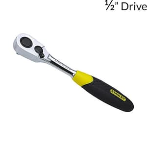 Stanley 1/2 Inch Sq. Drive NP7 Pear Head Ratchet, 1-93-638