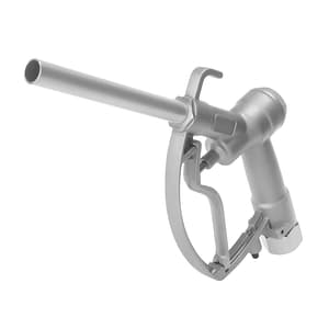 Groz 1 Inch / 75 LPM Manual Fuel Control Nozzle (Straight), FCN/S/0-1/0-1/N