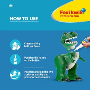 Fevikwik Precision 8 gms Instant Adhesives with Long Nozzle