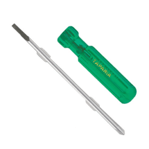 Taparia 6 mm (Flat) x PH2 (Phillips) Black Tip Two-In-One Screw Drivers