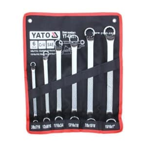 Shallow Offset Ring Spanner Set